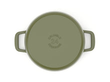 Load image into Gallery viewer, Crumble Cast Iron Round Casserole 24cm
