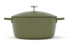 Load image into Gallery viewer, Crumble Cast Iron Round Casserole 24cm
