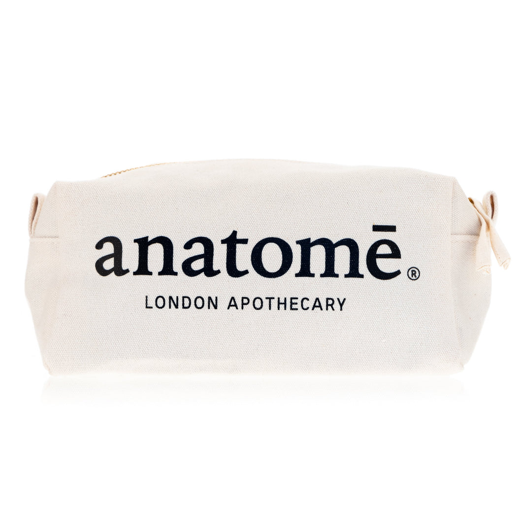 Accessories - Anatome Cotton Travel Wash Bag