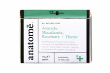 Load image into Gallery viewer, Body Care - Avocado, Macadamia, Rosemary + Thyme Soap
